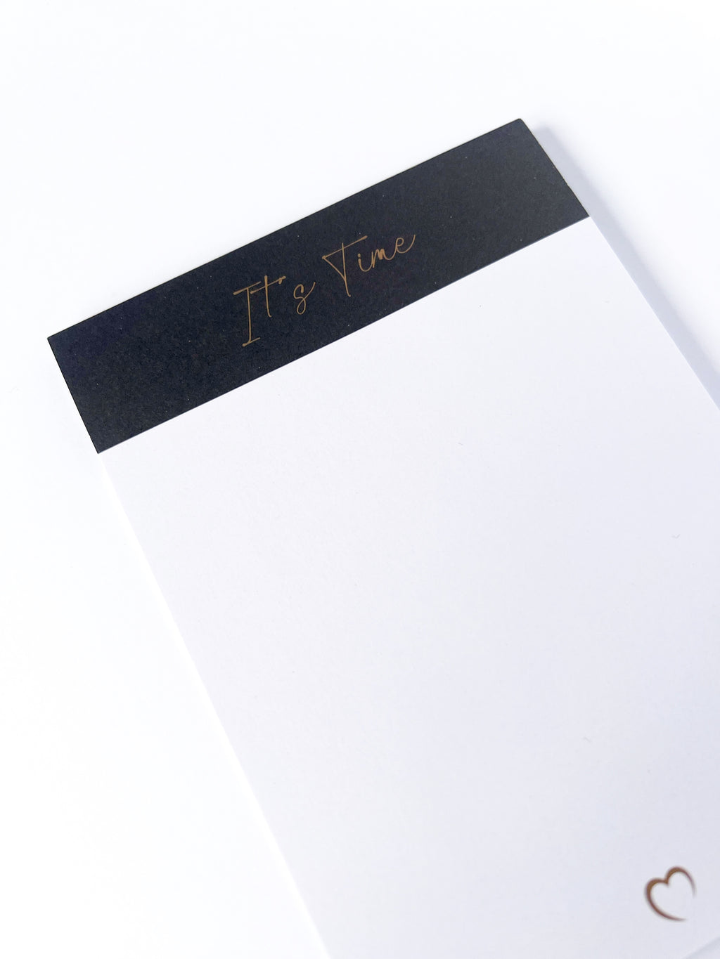 Notepad Black Lovely Stationery