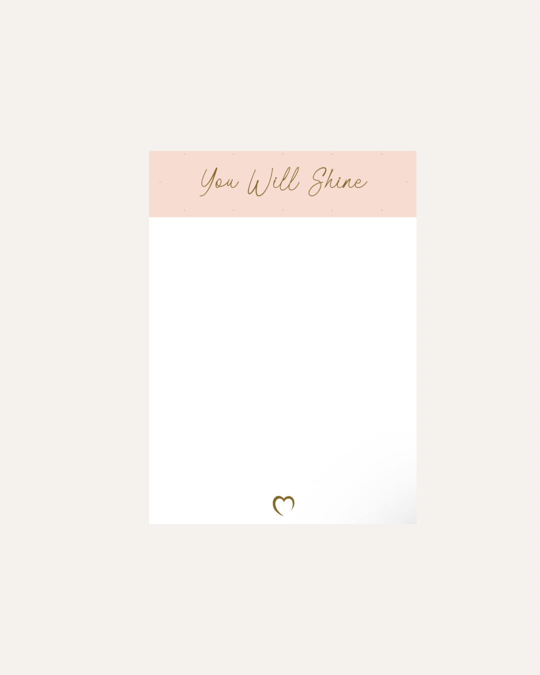 Notepad Pink Lovely Stationery